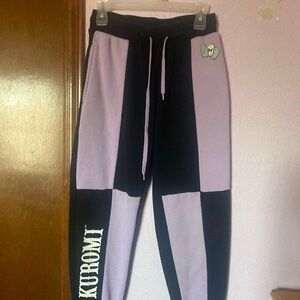 Kuromi Color-block Joggers S